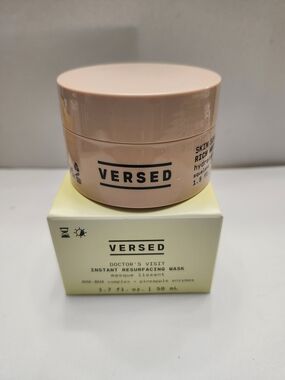 Versed Doctor's Visit Instant Resurfacing Mask - Skin Soak Rich Moisture Cream